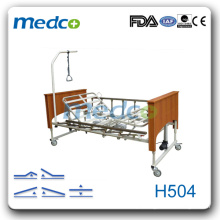 H504 hospital enfermagem enfermagem enfermaria casa cuidados enfermagem cama elétrica enfermagem camas 5 funções para venda